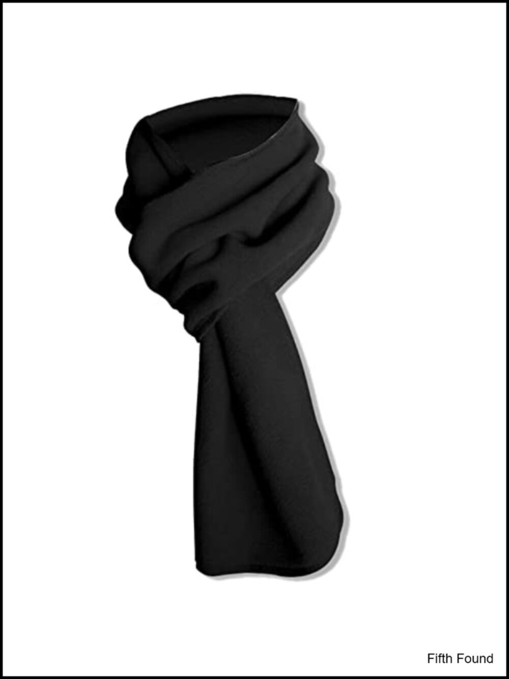 Fleece Scarf Soft Lightweight Solid Winter Wrap for Women Men